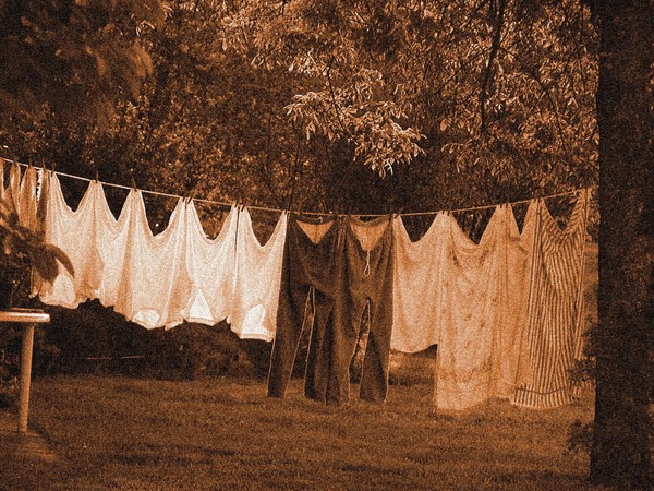 Vintage Clothes line