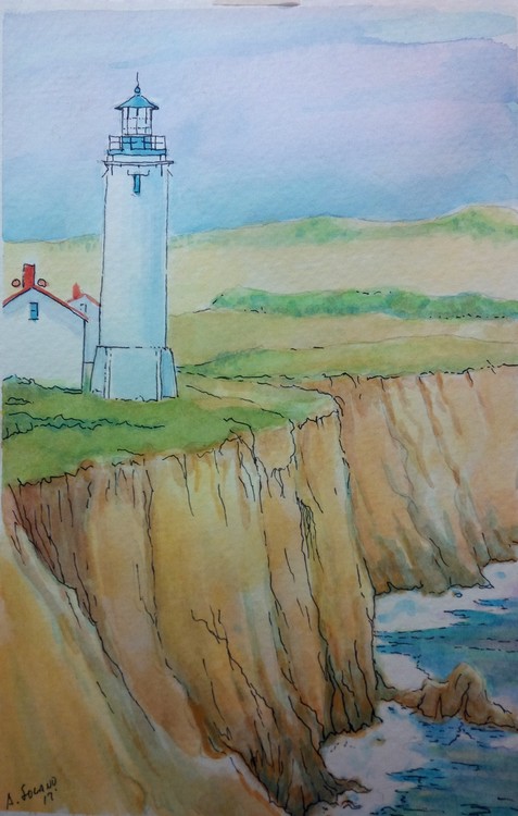 study of point areguello, central ca.