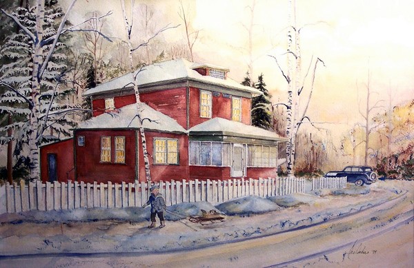 High noon in Fairbanks