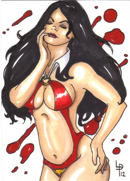 Vampirella ACEO