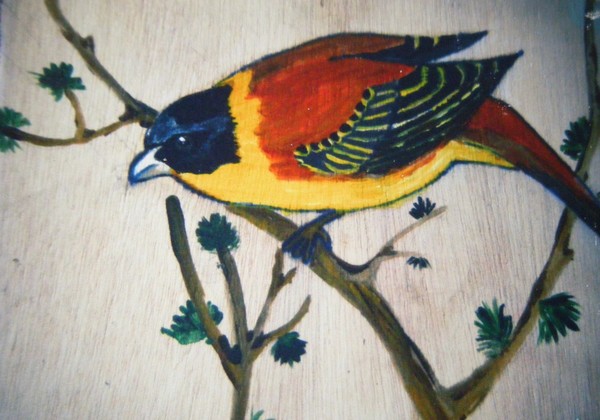 Acrylic on board
