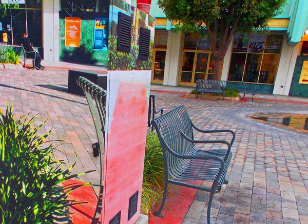 the painted power box