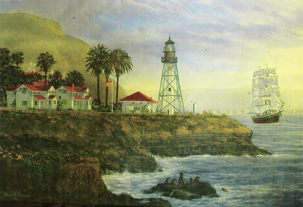 San Diego Coast Guard Station Lighthouse