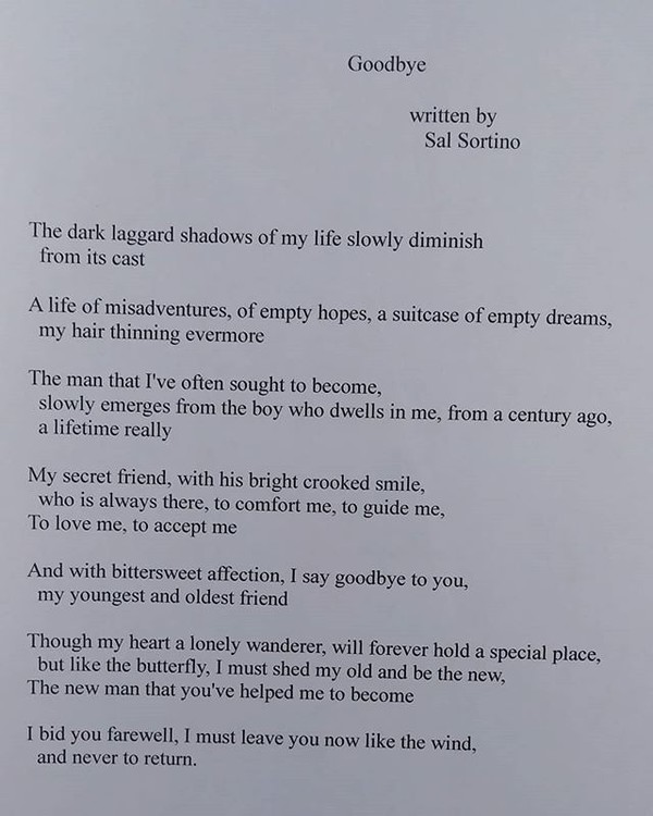 A Poem called GOODBYE