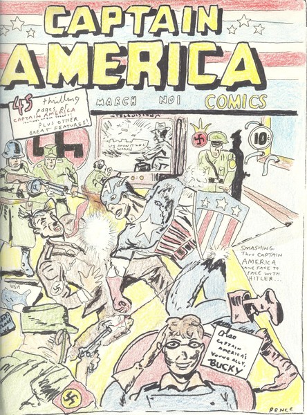 Captain America comic