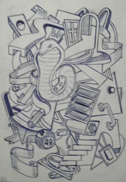 Pen & Ink Drawings 2013-2014