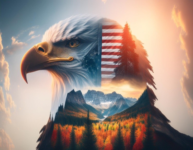 Firefly Create double exposure image