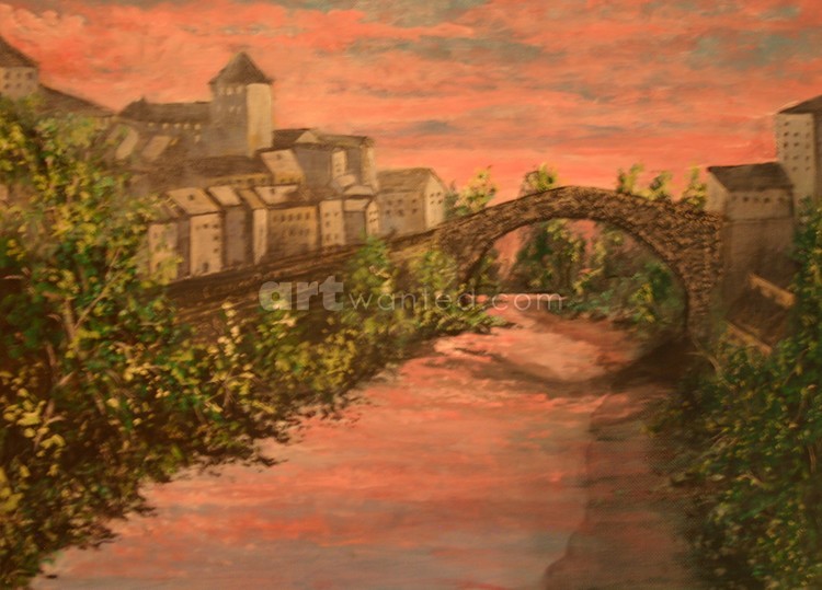 Old foot bridge