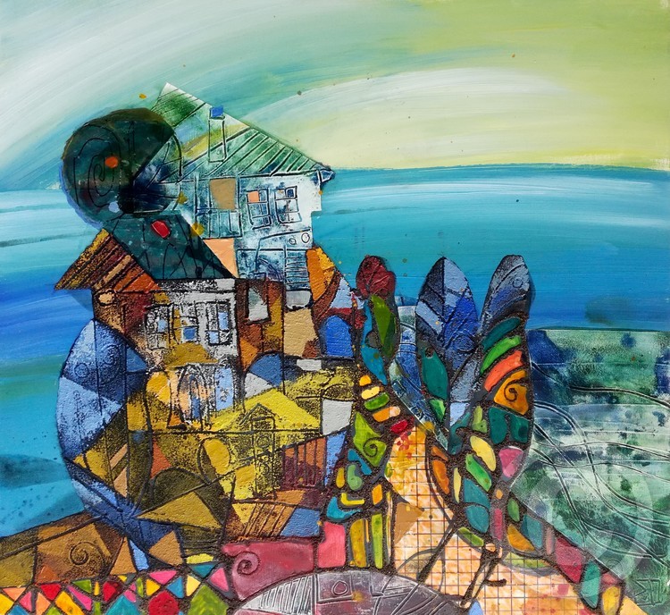 TOWN IN THE SEA