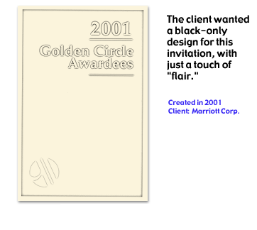 Marriott Corp. Presentation Folder