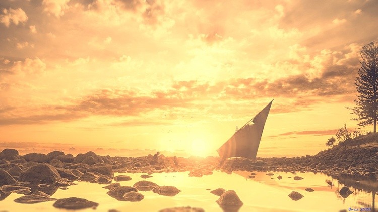 sunset beach