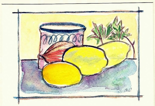 Still Life with lemon