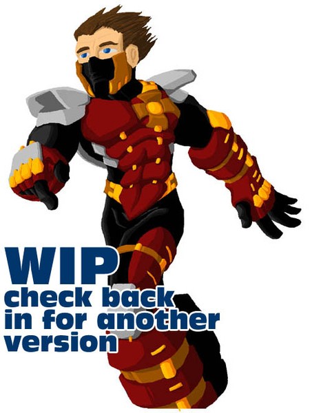 WIP: Character Design and Color Testing