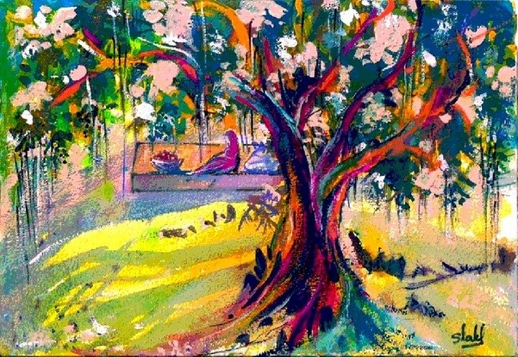 colourful tree