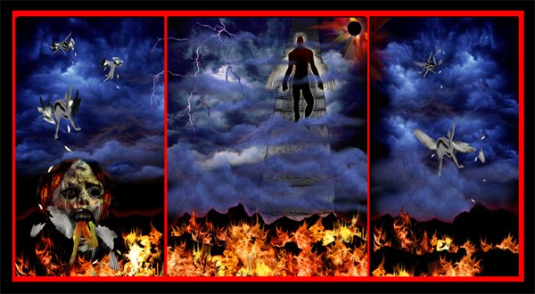 Descending Angel/Tryptich