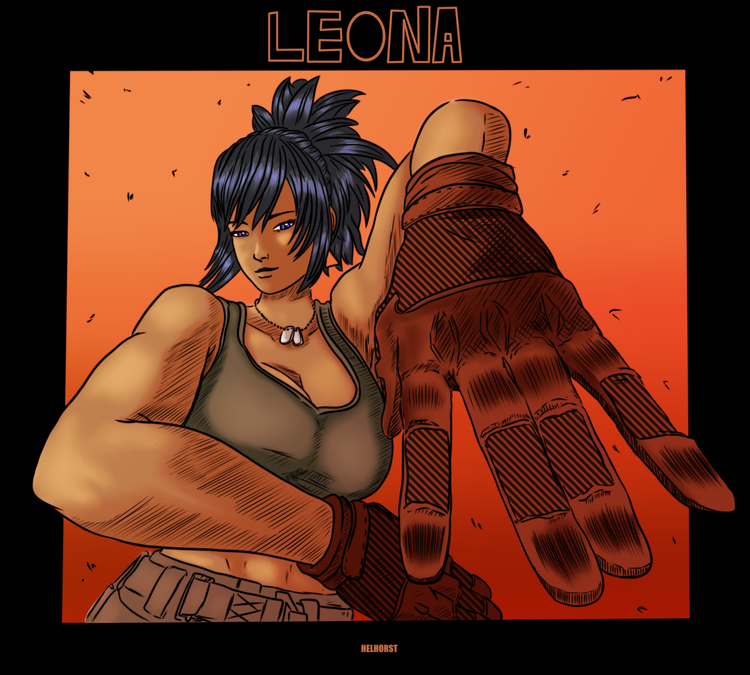 KoF Leona