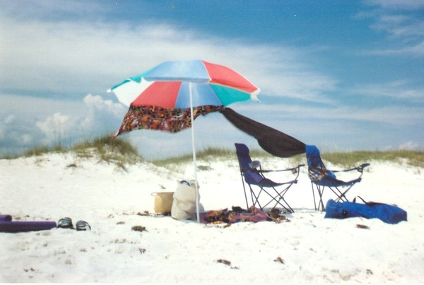white sandy beach