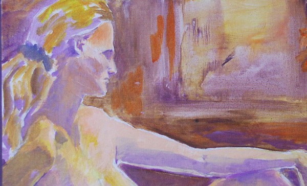 Sharon by the Window (partial)