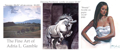 three paintings