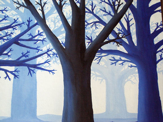 blue monochromatic
