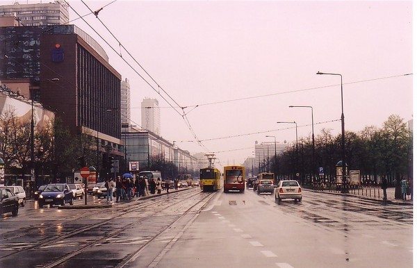 Rainy Day in Warsaw