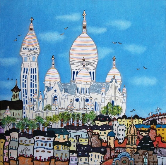 Paris-France 40x40