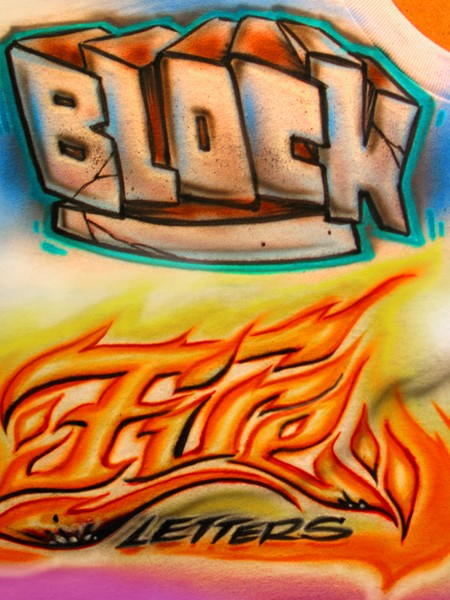 QUICK-LETTERS* Airbrush / Spray Graphics