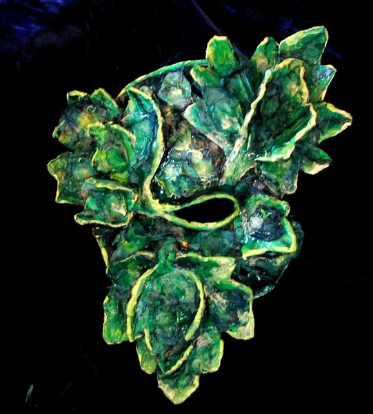 Green Man Mask