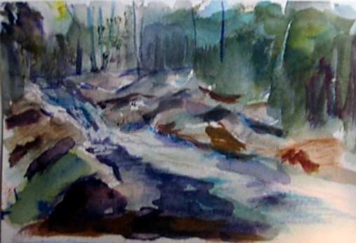DOWN THE STREAM