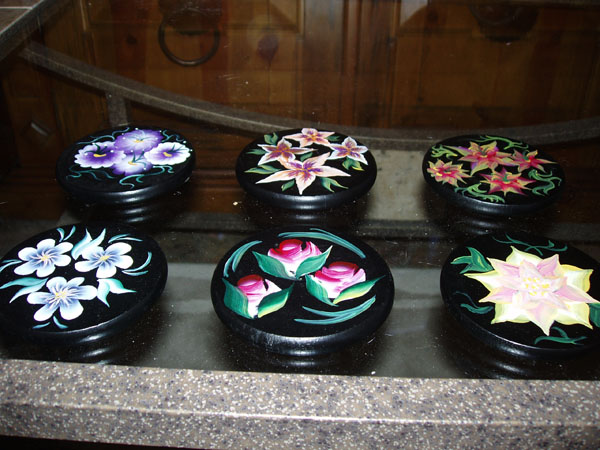 Floral Coasters