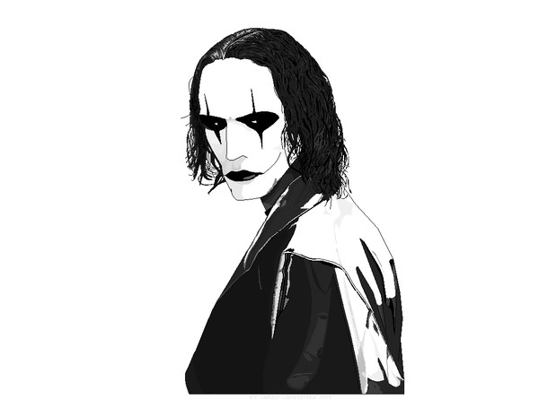 a shadow smile