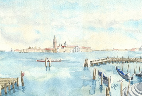 San Giorgio Island from Riva Schiavoni