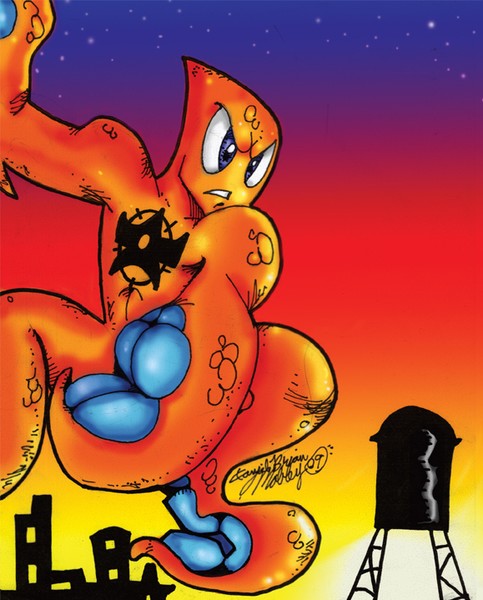 'Ocean City Hero' (Illustration)