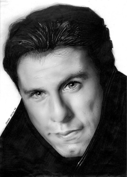 John Travolta Portrait