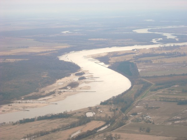 Arkansas River From Above