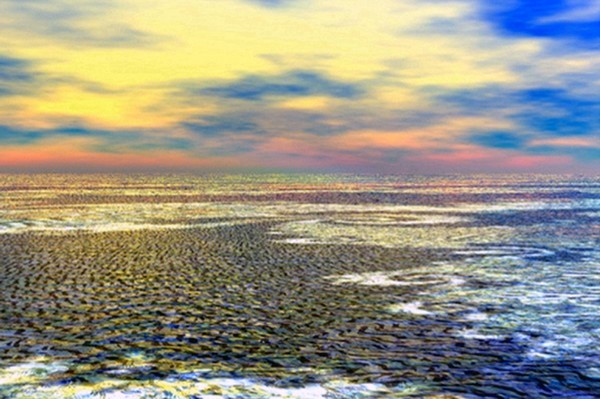 Sunrise On Paisley Sea
