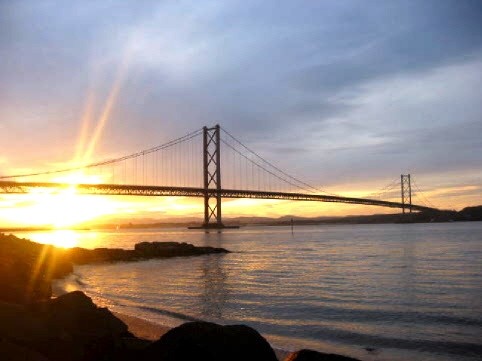 Forth road bridge