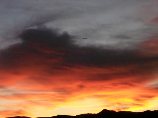 Fire in the sky
