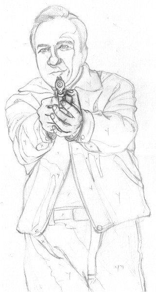 Killer Karl (foreground sketch)