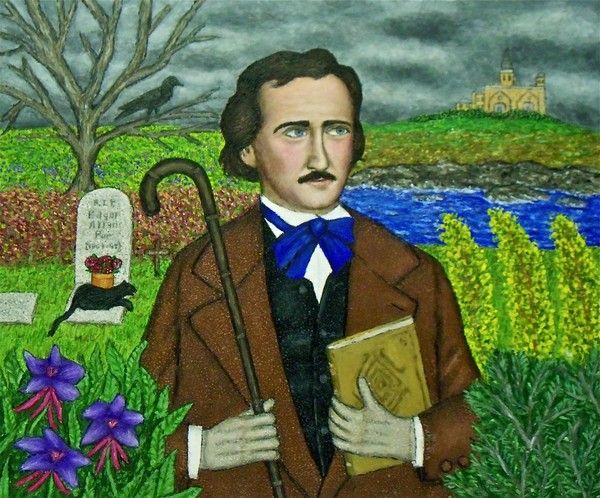 Portrait of Edgar Allan Poe