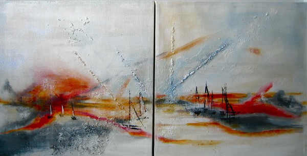 Sailing Home (Diptych)