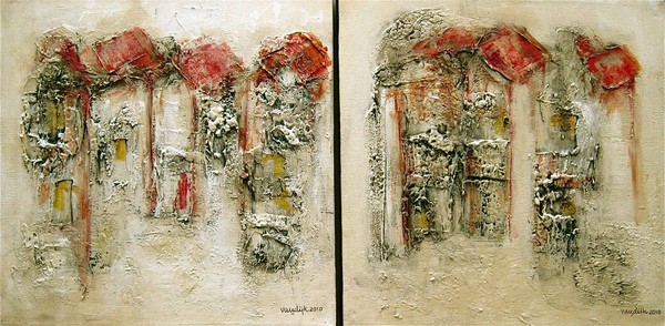 HOUSES (Diptych)