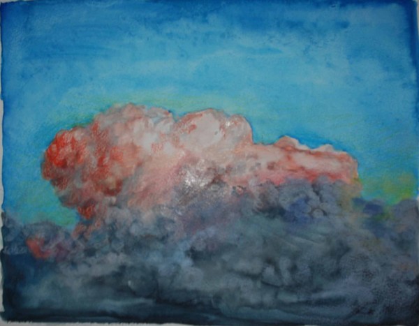 thunderstorm nightfall