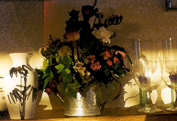 Still Life on Kitchen Shelf