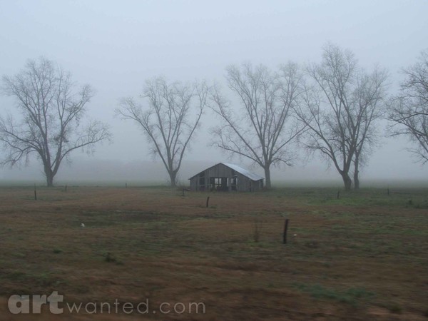 Early morn at the barn