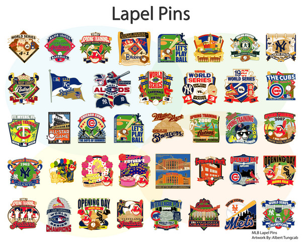 MLB Lapel Pins