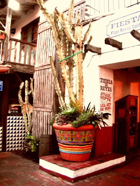 Huge Painted Pot