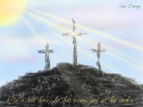 He is risen