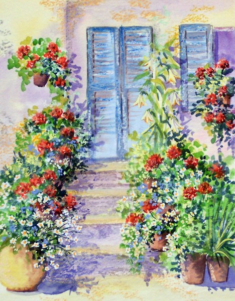 Blue Shutters