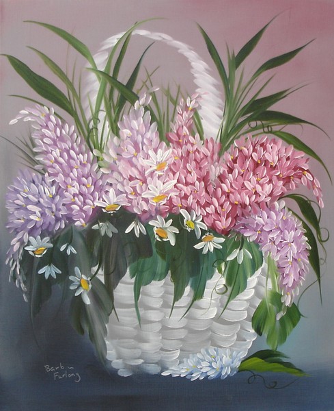 Basket of Wildflowers 800